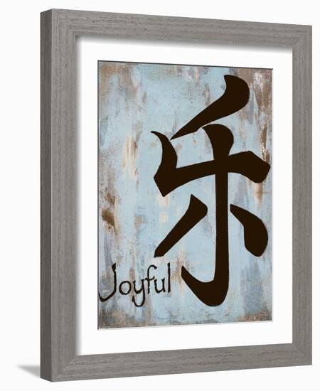 Joyful-Hakimipour-ritter-Framed Art Print