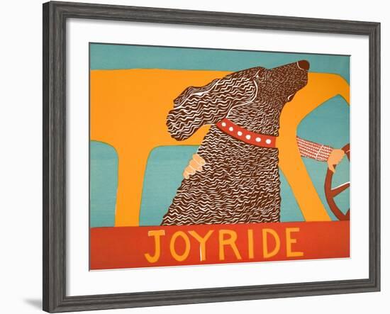 Joyride Choc-Stephen Huneck-Framed Giclee Print