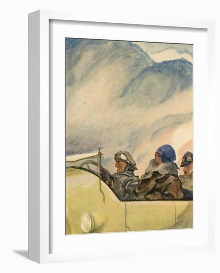 Joys of an Open-Top-Paul Rieth-Framed Art Print