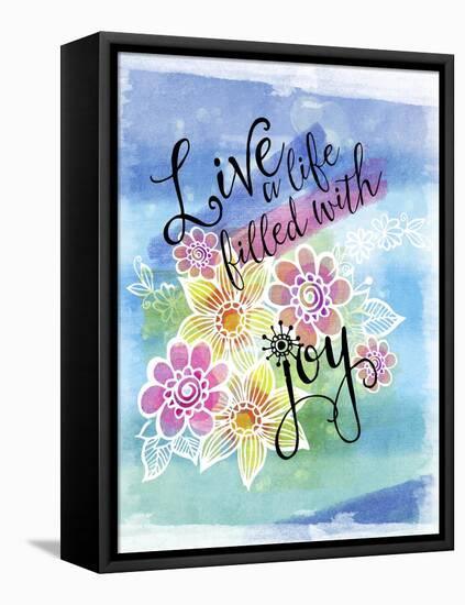 Joys of Life 1-Asmaa’ Murad-Framed Premier Image Canvas