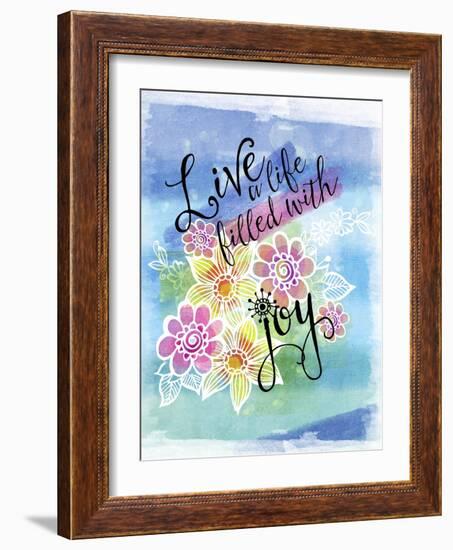 Joys of Life 1-Asmaa’ Murad-Framed Giclee Print