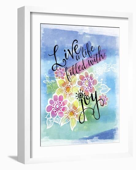 Joys of Life 1-Asmaa’ Murad-Framed Giclee Print