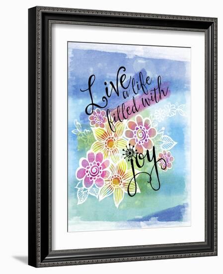 Joys of Life 1-Asmaa’ Murad-Framed Giclee Print