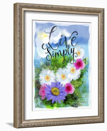 Joys of Life 4-Asmaa’ Murad-Framed Giclee Print