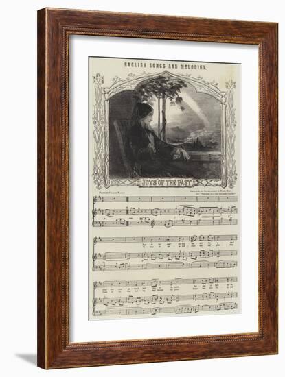 Joys of the Past-null-Framed Giclee Print