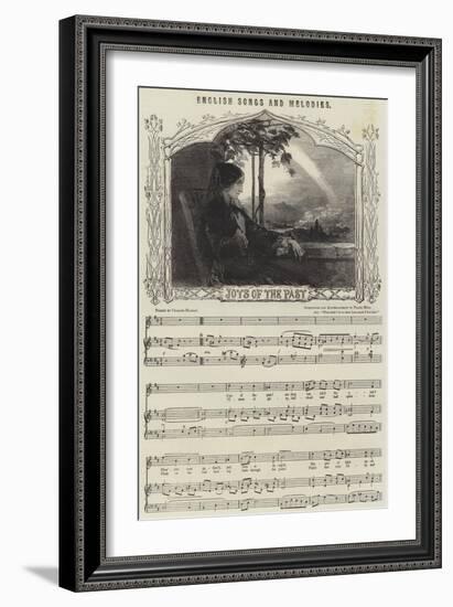 Joys of the Past-null-Framed Giclee Print