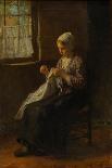 The Young Seamstress, C. 1880-Jozef Israëls-Framed Giclee Print