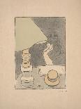 Dame Mit Vogelkaefig, 1892-Jozsef Rippl-Ronai-Framed Giclee Print