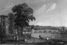 Richmond Bridge, Surrey-JP Neale-Mounted Art Print
