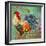 JP1182_Le Rooster-B-Jean Plout-Framed Giclee Print