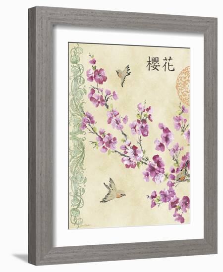 JP2326_Cherry Blossoms-Jean Plout-Framed Giclee Print