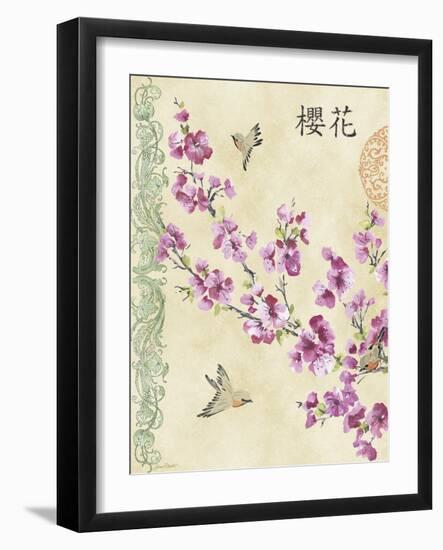 JP2326_Cherry Blossoms-Jean Plout-Framed Giclee Print