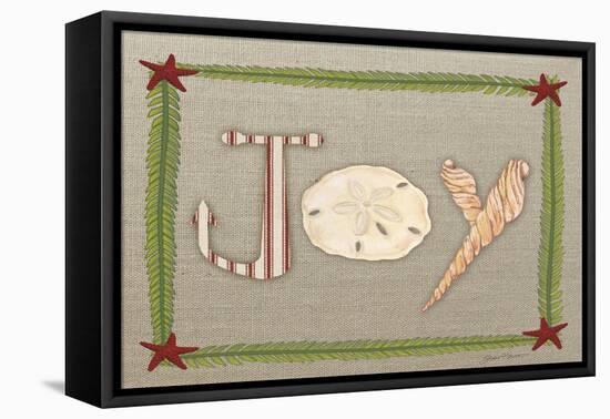 JP3175-Beachy Christmas-Joy-Jean Plout-Framed Premier Image Canvas