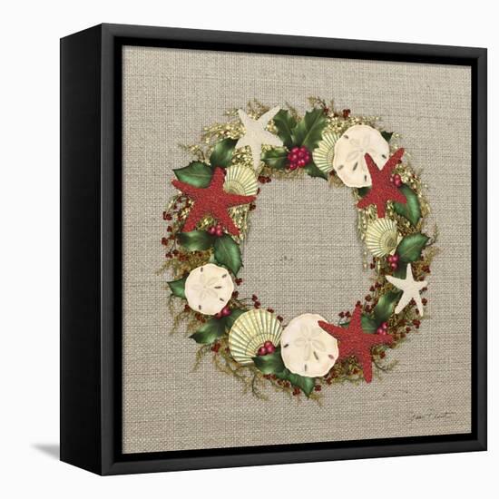 JP3180-Beachy Christmas-Jean Plout-Framed Premier Image Canvas