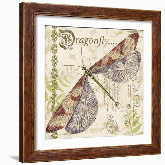 JP3431-Dragonfly Daydreams-Jean Plout-Framed Giclee Print