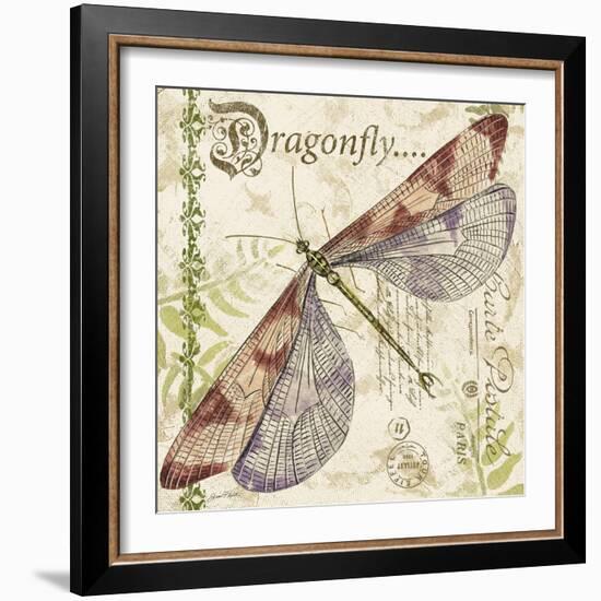 JP3431-Dragonfly Daydreams-Jean Plout-Framed Giclee Print