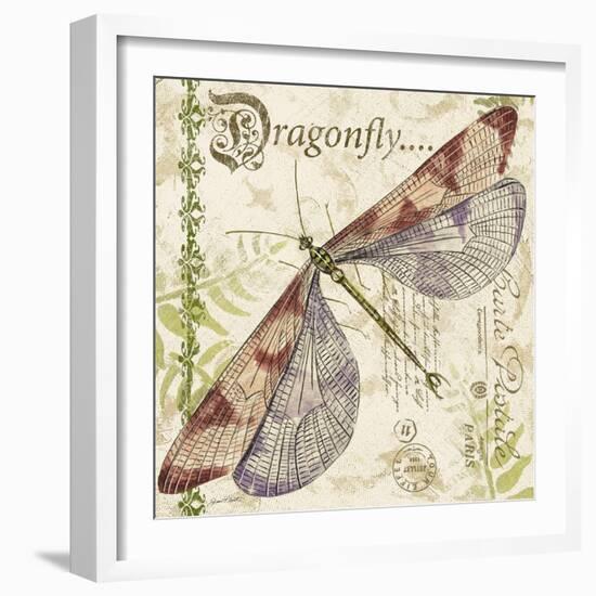 JP3431-Dragonfly Daydreams-Jean Plout-Framed Giclee Print