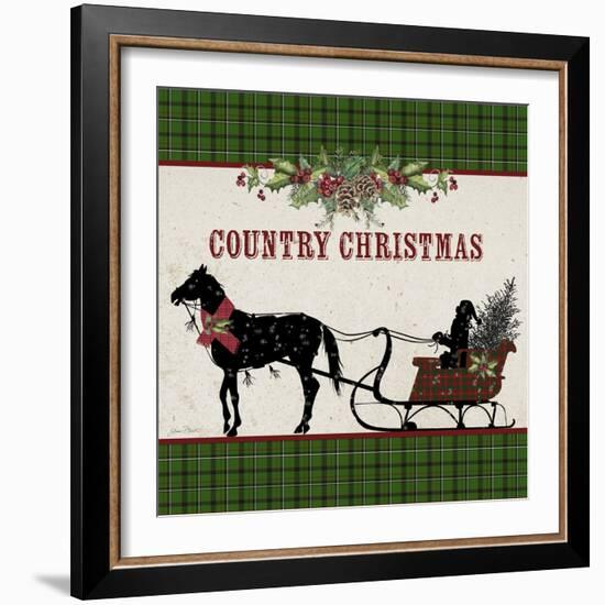 JP3672-Country Christmas-Jean Plout-Framed Giclee Print