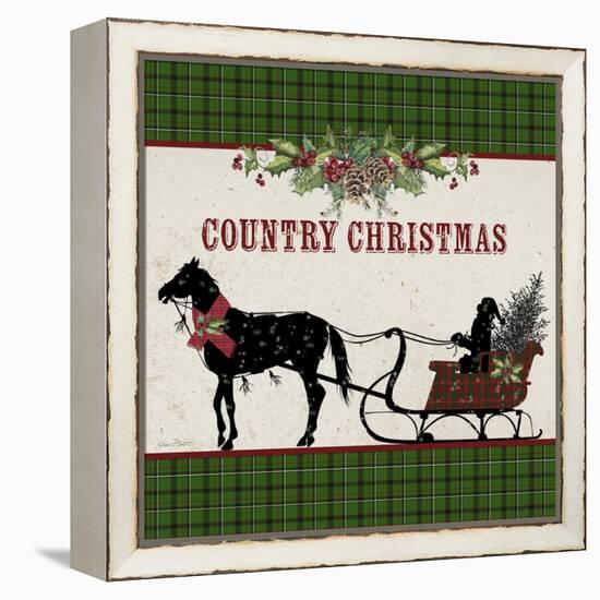 JP3672-Country Christmas-Jean Plout-Framed Premier Image Canvas