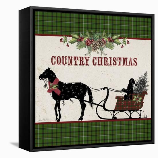 JP3672-Country Christmas-Jean Plout-Framed Premier Image Canvas