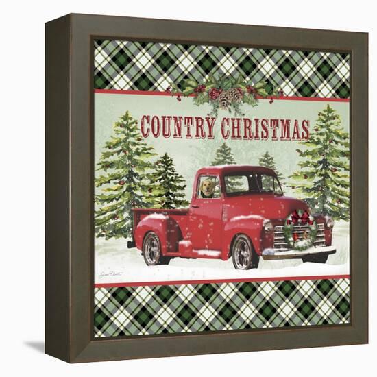 JP3674-Country Christmas-Jean Plout-Framed Premier Image Canvas