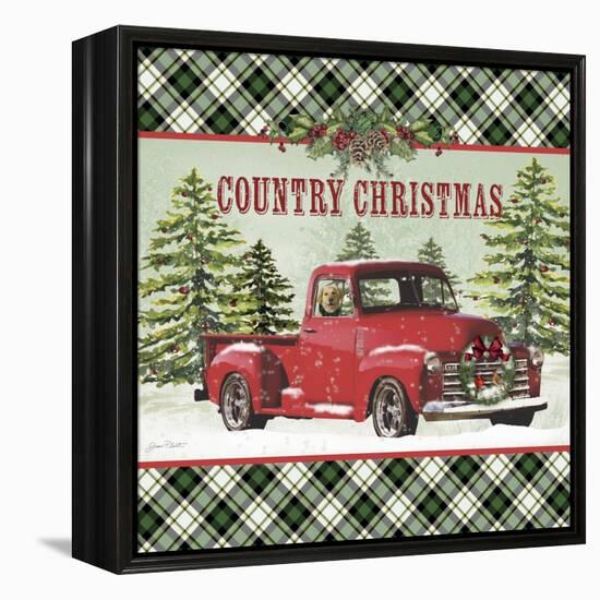 JP3674-Country Christmas-Jean Plout-Framed Premier Image Canvas