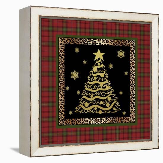 JP3697-Rustic Christmastif-Jean Plout-Framed Premier Image Canvas