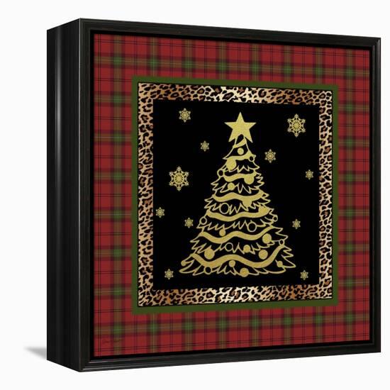 JP3697-Rustic Christmastif-Jean Plout-Framed Premier Image Canvas