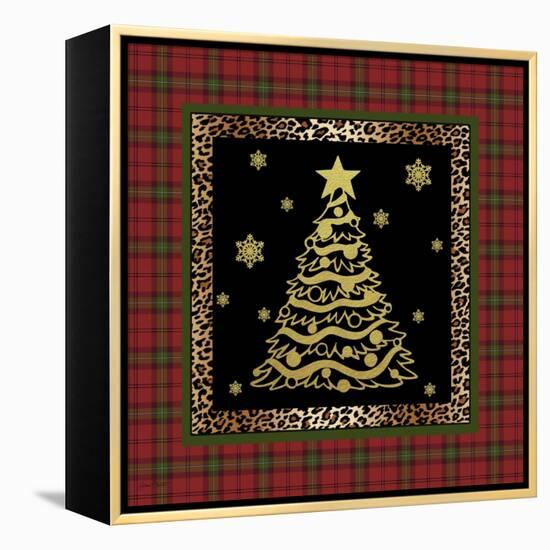 JP3697-Rustic Christmastif-Jean Plout-Framed Premier Image Canvas