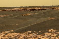 Martian Landscape, Spirit Rover Image-Jpl-caltech-Framed Premier Image Canvas