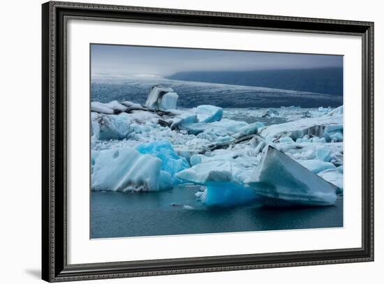 Jškulsarlon, Glacier Lagoon-Catharina Lux-Framed Photographic Print