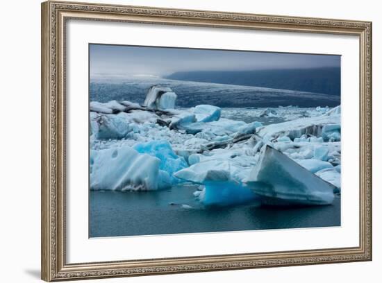 Jškulsarlon, Glacier Lagoon-Catharina Lux-Framed Photographic Print