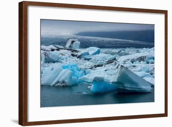 Jškulsarlon, Glacier Lagoon-Catharina Lux-Framed Photographic Print