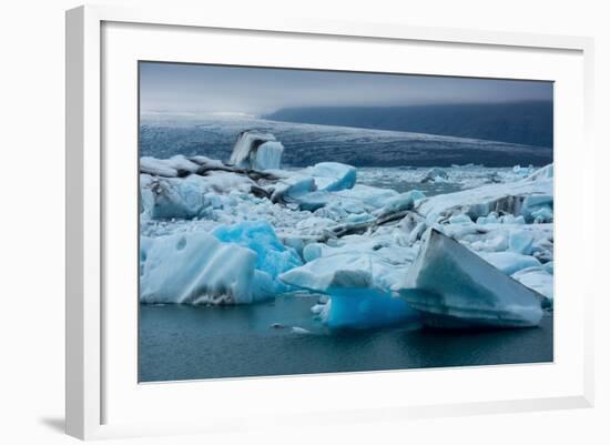 Jškulsarlon, Glacier Lagoon-Catharina Lux-Framed Photographic Print