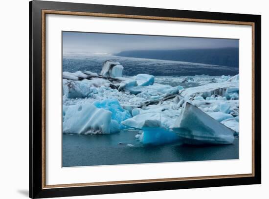 Jškulsarlon, Glacier Lagoon-Catharina Lux-Framed Photographic Print