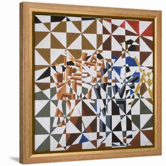 Ju-Jitsu-David Bomberg-Framed Premier Image Canvas