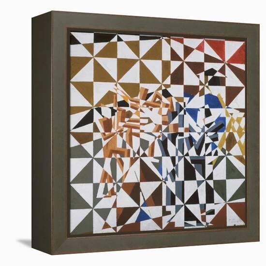 Ju-Jitsu-David Bomberg-Framed Premier Image Canvas