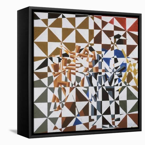 Ju-Jitsu-David Bomberg-Framed Premier Image Canvas