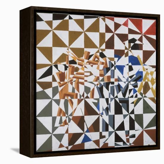 Ju-Jitsu-David Bomberg-Framed Premier Image Canvas