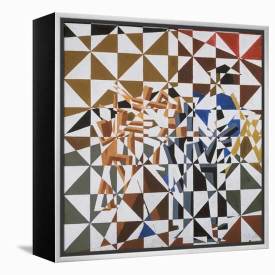 Ju-Jitsu-David Bomberg-Framed Premier Image Canvas