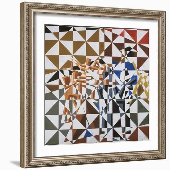 Ju-Jitsu-David Bomberg-Framed Premium Giclee Print