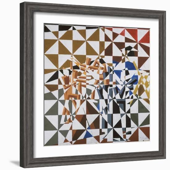 Ju-Jitsu-David Bomberg-Framed Premium Giclee Print