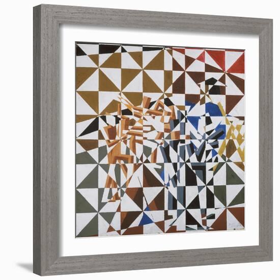 Ju-Jitsu-David Bomberg-Framed Premium Giclee Print