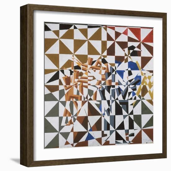 Ju-Jitsu-David Bomberg-Framed Premium Giclee Print