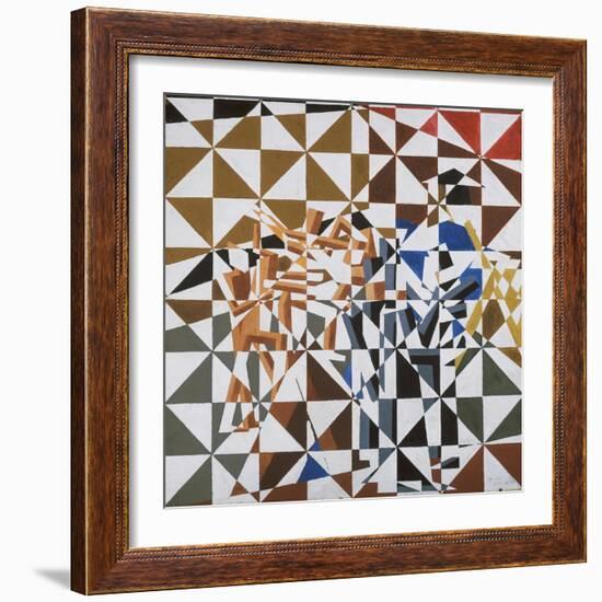 Ju-Jitsu-David Bomberg-Framed Premium Giclee Print