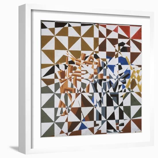 Ju-Jitsu-David Bomberg-Framed Premium Giclee Print