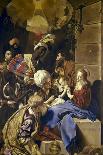 Adoration of the Magi-Juan Bautista Maino-Framed Stretched Canvas