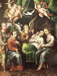 Baby Jesus with Angels Playing Musical Instruments, 17th Century-Juan Correa-Giclee Print