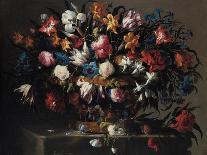 Festoon of Flowers with Cartouche Surrounding a Landscape, 1652-Juan De Arellano-Giclee Print