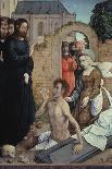 Christ nailed to the cross-Juan de Flandes-Giclee Print
